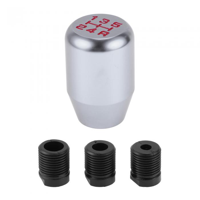 Partuto 1セット6cmユニバーサルシフトノブ - 車のギアシフトノブ5速マニュアルトランスミッション車用..