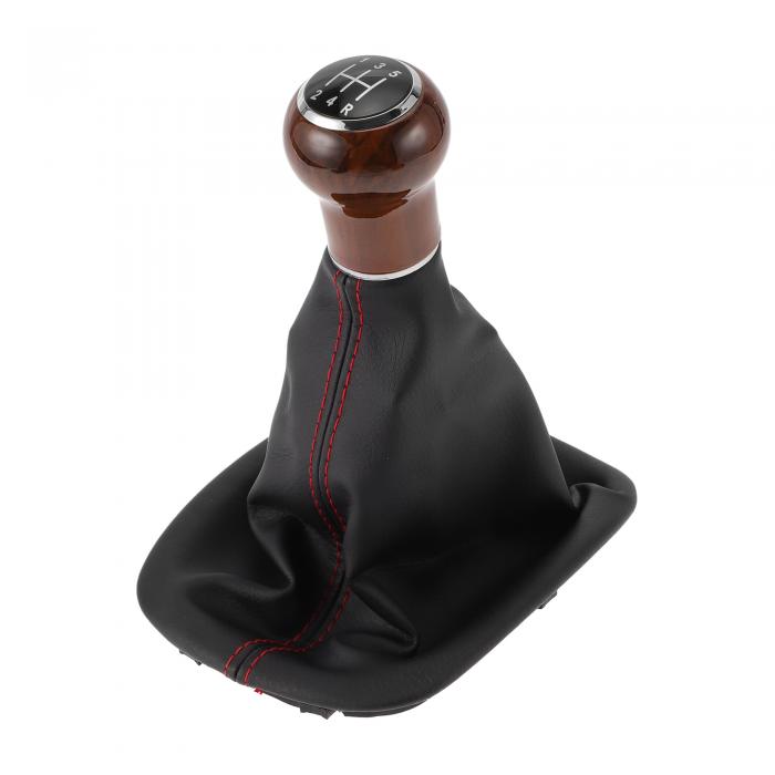 Partuto 5段階マニュアルギアシフトノブカバー付きNo.3B0711113J - 車用シフトレバーノブ - VWに対応 P..