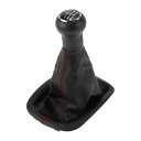 Partuto 6段マニュアルギアシフトノブカバー付きNo.3B0711113J - 車用シフトレバーノブ - VWに対応 Passat B5 1998-200...