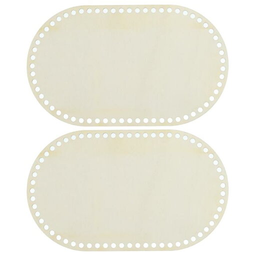 PATIKIL バスケットウッドボトム 25 x 15 cm 楕円形 天然木ベース かぎ針編みバッグシェイパー DIY かごバッグ クラフト編み物作り 織物用品 木製 穴径3 mm ウッド PATIKIL バスケットウッドボトム 25 x 15 cm 楕円形 天然木ベース かぎ針編みバッグシェイパー DIY かごバッグ クラフト編み物作り 織物用品 木製 穴径3 mm ウッド