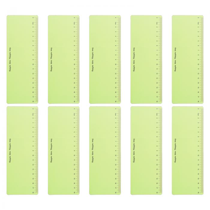 PATIKIL ガイドリーディングストリップ 10個セット ハイライトカラーオーバーレイブックマーク 読書ト..