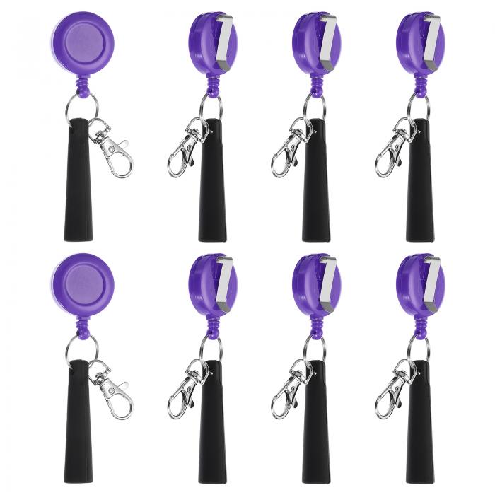 PATIKIL 引き出し可能なペンホルダー 8個セット 引き出し可能なペン・鉛筆ホルダー 弾性シリコングリッ..