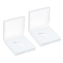 PATIKIL 30mm レンズフィルターケース 2個 カメラフィルターケース ポータブル レンズフィルターボックス 防水 防塵 プラスチック 写真撮影用 フィルター収納用