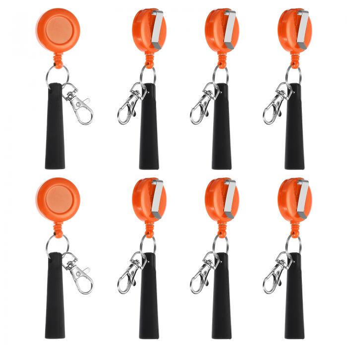 PATIKIL 引き出し可能なペンホルダー 8個入り 引き出し可能なペン・鉛筆ホルダー エラスティックシリコ..