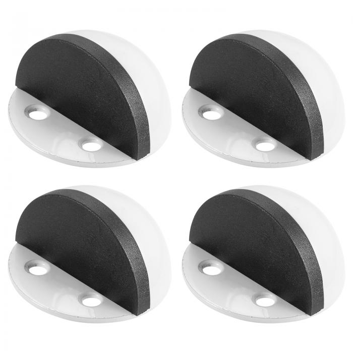 PATIKIL ドリル不要のドアストップ 4個入りのドーム型フロアマウントドアストッパー セルフアドヘーシ..