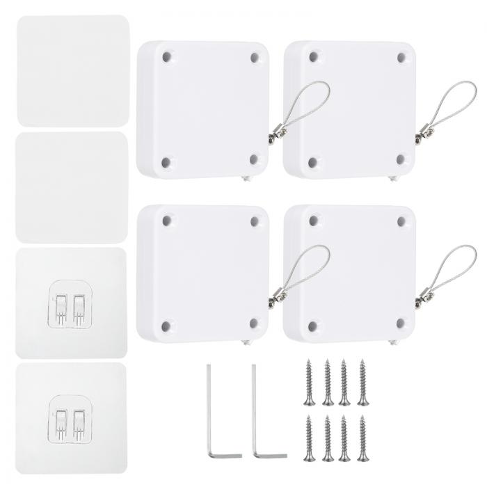 PATIKIL パンチフリー500g自動スライディングスクリーンドアクローザー ベッドルーム トイレ 勉強部屋..