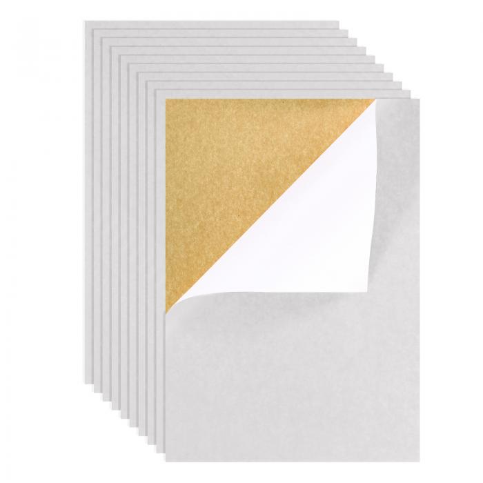 PATIKIL セルフアドヒーシブフェルト8.3" x 11.8" 40枚A4サイズのソフトベルベットファブリックライナ..