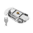 PATIKIL スーツケースロック留め金 67 x 34 mm 金属 鉄製 トグルキャッチラッチ 鍵付き 宝石ボックス 木製ケース ツールボックス ブリーフケー...