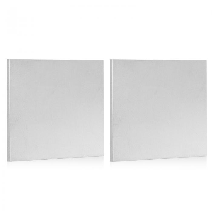 PATIKIL A36 スチールフラットバー 2個 4