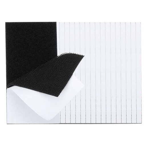PATIKIL フックアンドループストリップ2" x 4" 18パックの長方形の強力テープ 両面粘着性のあるスティッキーファスナーバックマウントテープ 家庭やオフィスでの使用に最適 屋内外兼用 黒 PATIKIL フックアンドループストリップ2" x 4" 18パックの長方形の強力テープ 両面粘着性のあるスティッキーファスナーバックマウントテープ 家庭やオフィスでの使用に最適 屋内外兼用 黒