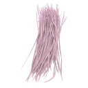 PATIKIL 5-7"(13-17 cm)フェザー 100パックロング人工ガチョウフェザーナチュラルガチョウ女性帽子トリミング結婚式パーティークラフト ライトレッド