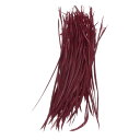 PATIKIL 5-7"(13-17 cm)フェザー 100パックロング人工ガチョウフェザーナチュラルガチョウ女性帽子トリミング結婚式パーティークラフト ワインレッド