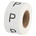 PATIKIL レターP在庫ラベル 1
