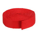 PATIKIL テコンドーカラ ーランキングベルト 40 mm x 3.2 M ポリエステル 格闘技 柔道 空手帯 コーチ指導練習用 レッド(4)