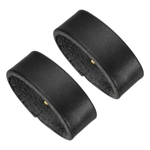PATIKIL レザーループキーパー 2パックのレザーループベルトキーパーループリテーナ ーストラップ 1.5"(38mm)/1.6"(40mm)幅のベルト/ストラップ用の交換品 黒色 PATIKIL レザーループキーパー 2パックのレザーループベルトキーパーループリテーナ ーストラップ 1.5"(38mm)/1.6"(40mm)幅のベルト/ストラップ用の交換品 黒色