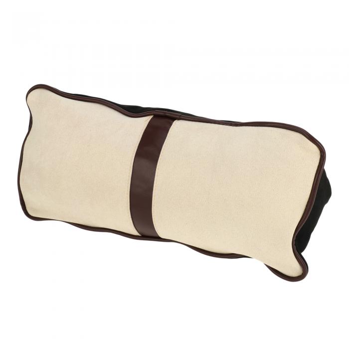 A ABSOPRO オールシーズン車用ヘッドレスト ランバーサポート ネックピロー クッション メモリーフォー..