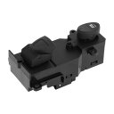A ABSOPRO Hondaに対応 シビック2006 2011用のフロントパッセンジャーサイドウィンドウコントロールスイッチ35760SNAA14ZAブラック