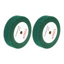 2個 200x50x20mm 240グリット 不織布研磨バニシングホイール ナイロンワイヤードローイング研磨フラップホイール 表面処理用 ステンレススチール 銅...