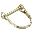 リンチピン トレーラーピン 丸型リンチピン リング付き ボート カヤック カヌー トレーラー トラクター トロリー用 4.5mm x 35mm 金色 1個(4)