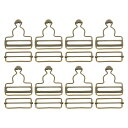全体バックル 8セット レトロメタルサスペンダー交換バックル 45mm(1-3/4")内幅 トラウザーズ コッ トンジャケット ジーンズ用 ブロンズトーン