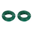 20AWG ワイヤー 20 ゲージ 銅線 PVC フックアップ ワイヤー UL1007 ティンメッキ銅線 30m/100ft 緑 内部接続ワイヤー