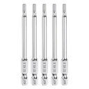 5個組六角ヘッドレンチドリルビット3 mm(H3)メトリック1/4