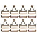 全体バックル 8セット レトロメタルサスペンダー交換バックル40mm(1-9/16")内幅 ズボン コッ トンジャケット ジーンズ用 銅色トーン