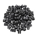 【期間限定10%OFF】衣類ハンガーマーカー 150個入り サイズ XS タグ 3mm ロッド用 ブラックガーメント クロージング カラーコーディング