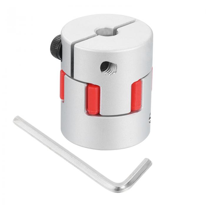 D25 L30 6.35mm から 6.35mm フレキシブルプラムシャフトカップリング アルミニウムモーターコネクター..