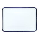 ブッチャートレーパレット 16.5" x 11" メタル 三重エナメルコーティングされた長方形のサービングトレイ アート用ホルダー アート絵画 カラーミキシング