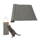 CAPASTEC 猫用爪とぎ 猫 爪研ぎ マット 爪研ぎシート DIY自由な組み立て カット可能な粘着式猫ソファプロテクター 猫のツリースタンドの交換部品 四季...