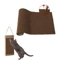CAPASTEC 猫用爪とぎ 猫 爪研ぎ マット 爪研ぎシート DIY自由な組み立て カット可能な粘着式猫ソファプロテクター 猫のツリースタンドの交換部品 四季...