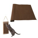 CAPASTEC 猫用爪とぎ 猫 爪研ぎ マット 爪研ぎシート DIY自由な組み立て カット可能な粘着式猫ソファプロテクター 猫のツリースタンドの交換部品 四季...