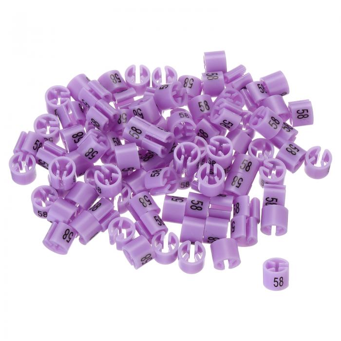 ϥ󥬡ޡʥС58  3-5mm å ԥ ѡץ   顼ǥ 100