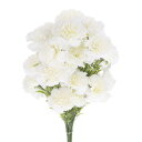 造花カーネー ション カーネー ション 造花 ブーケ 花 母の日 DIY ブーケ ホームウェディング センターピース フラワーアレンジメント 屋外用 ホワイト ...