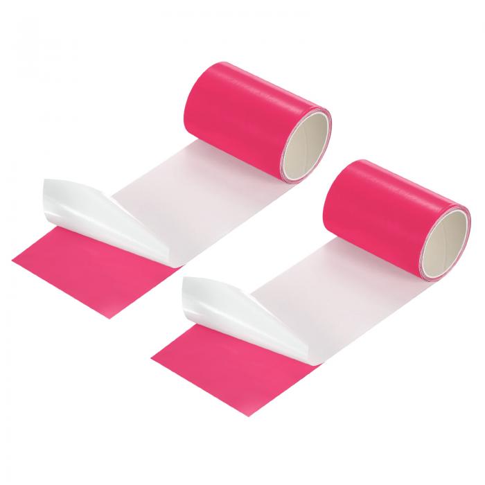 インフレータブルパッチ修理キット 3" x 492 Ft 2個 TPUプールパッチ修理テープ エア クッション バウ..