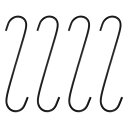 4個のロングSフック8