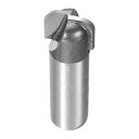ボウルとトレイビット カーバイドチップ付き彫刻用 CNC ルータービット 木工 フライス加工用 16 cm 切削径 13 mm シャンク 6.4 mm 半径(4)