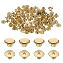 50セット m5×5mm シカゴスクリューメタルクロスヘッドバインディングスクリューポストネイルリベットスタッドスクリューリベット DIYレザーベルトバッグクラ...