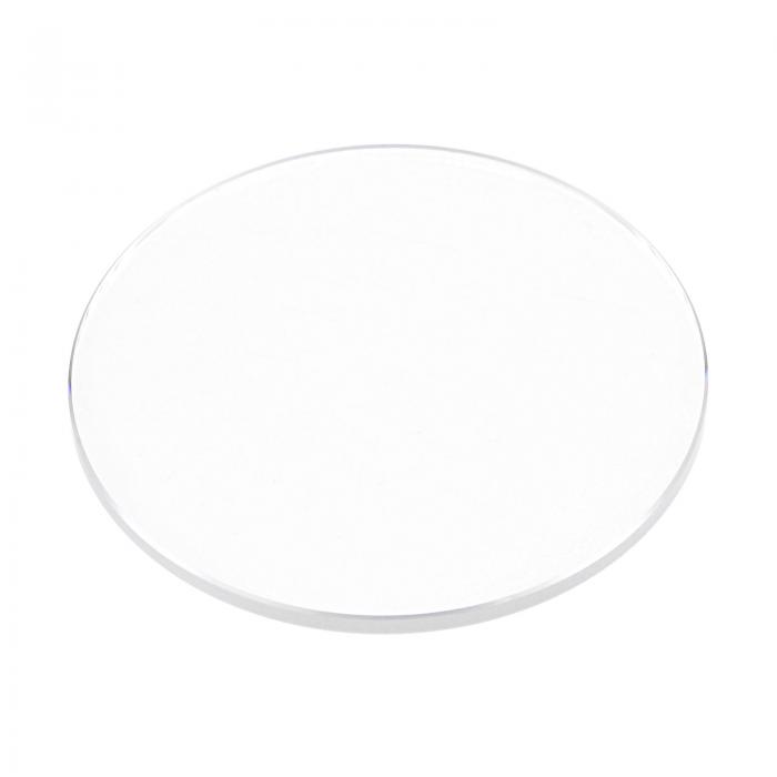 ウォッチ水晶ガラスレンズ35mm Dia 1.5mm厚フラットラウンドクリアサファイアグラスウォッチフェイス水..