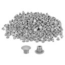 1500個 ねじ穴プラグ 5mm(3/16インチ)直径 プラスチック製ラウンドボタンプラグ 家具キャビネット用 スナップインロック穴カバー フラッシュタイプ キ...