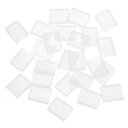 シリコンエンドキャップ 40個10mm - シリコンプラグは コルセットポリエステルボニング用に縫製 ウェディングドレス (ホワイト)