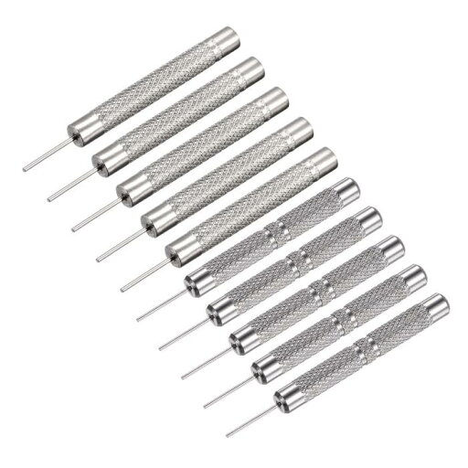 ウォッチバンドピンパンチ0.8mm 1mm Diaウォッチストラップリンクピンリムーバー修理ツール10個 ウォッチバンドピンパンチ0.8mm 1mm Diaウォッチストラップリンクピンリムーバー修理ツール10個