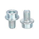 M8x14mm 六角ソケットヘッドキャップボルト 30個 カーボン鋼製フランジボルト フルスレッドねじ 産業機械 家庭用修理 設備用