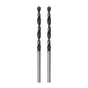 2個 ブ ラッド点ドリルビット3.5mm(9/64