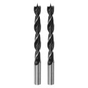2個 ブ ラッド点ドリルビット9.5mm(24/64