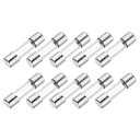 0.75A 250V ガラスヒューズ 5x20mm 遅延ヒューズ UL 認定スローブローヒューズ 家電製品用(10 個パック)