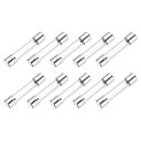 1A 250V ガラスヒューズ 5x20mm 遅延ヒューズ UL 認定スローブローヒューズ 家電製品用(10 個パック)