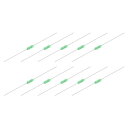 50個 マイクロヒューズ 6A 250V ファストブロー 軸リード 2.4x7mm 電気バリアヒューズ モーター トランスフォーマー 電気産業 家庭用 アプライ...