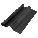 15.7" x 5.9フィート シリコン製ベーキングマ ットロール 耐熱性ベーキングマ ット ノンスティックパストリーマ ット ノンスリップカウンターマ ット 冷蔵庫ライナー 黒